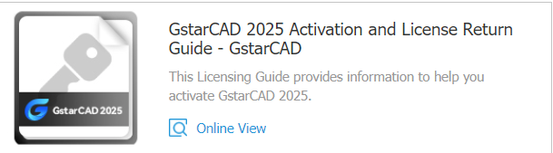 Activar y Desactivar GStarCAD